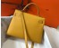 Hermes Yellow Epsom Kelly 32cm Sellier Bag