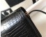Hermes Roulis Mini Bag In Black Embossed Crocodile Calfskin