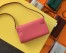 Hermes Kelly Classique To Go Wallet In Rose Lipstick Epsom Calfskin