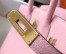 Hermes Pink Clemence Birkin 30cm Bag GHW