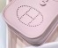 Hermes Evelyne III TPM Bag In Mauve Pale Clemence Leather 