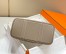 Hermes Garden Party 30cm Bag in Toile and Taupe Leather