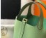 Hermes Vert Criquet Picotin Lock PM 18cm Handmade Bag