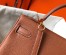 Hermes Brown Clemence Kelly 25cm GHW Bag