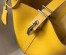 Hermes Yellow Picotin Lock 18 Bag With Braided Handles