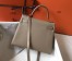 Hermes Grey Clemence Kelly 28cm Bag