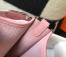 Hermes Evelyne III TPM Bag In Pink Clemence Leather