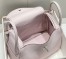 Hermes Lindy 30cm Bag In Mauve Pale Clemence Leather PHW
