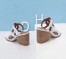 Hermes White Peace Sandals