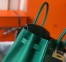 Hermes Malachite Clemence Birkin 35cm Bag
