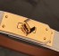 Hermes Kelly Belt In White Epsom Leather
