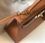 Hermes Brown Epsom Kelly 32cm Sellier Bag