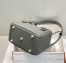 Hermes Lindy 26cm Bag In Gris Meyer Clemence Leather GHW
