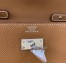 Hermes Kelly Classique To Go Wallet In Gold Epsom Calfskin