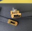 Hermes Kelly Classique To Go Wallet In Black Epsom Calfskin