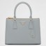 Prada Galleria Medium Bag in Cornflower Saffiano Leather