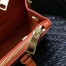 Prada Galleria Small Bag In Orange Saffiano Leather