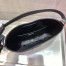 Prada Cleo Shoulder Large Bag In Black Brushed Leather 