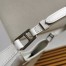 Prada Cleo Shoulder Large Bag In White Brushed Leather 
