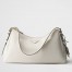 Prada Aimee Large Shoulder Bag in White Leather 