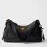 Prada Aimee Medium Shoulder Bag in Black Leather 