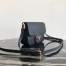 Prada Embleme Shoulder Bag In Black Saffiano Leather 