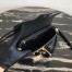 Prada Embleme Shoulder Bag In Black Saffiano Leather 
