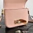 Prada Embleme Shoulder Bag In Poudre Saffiano Leather 