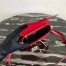 Prada Embleme Shoulder Bag In Red Saffiano Leather 
