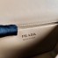 Prada Symbole Shoulder Bag In Beige Saffiano Leather 
