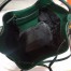 Prada Bucket Bag In Green Saffiano Leather 