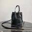 Prada Bucket Bag In Black Saffiano Leather 