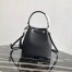 Prada Bucket Bag In Black Saffiano Leather 