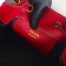 Prada Bucket Bag In Red Saffiano Leather 
