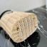 Prada Bucket Bag In Wicker and Black Canvas 