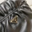 Prada Shoulder Bag in Black Nappa Leather 