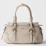 Prada Large Tote Bag in White Buckskin
