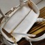 Prada Medium Blend Tote Bag in Wicker and Linen 