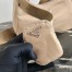 Prada Re-Edition 2005 Shoulder Bag In Beige Nylon 