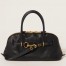 Miu Miu Aventure Medium Top-handle Bag in Black Nappa Leather