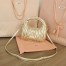 Miu Miu Wander Hobo Bag in Gold Matelasse Leather