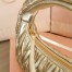 Miu Miu Wander Hobo Bag in Gold Matelasse Leather