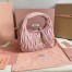 Miu Miu Wander Hobo Bag in Powder Pink Matelasse Leather