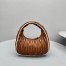 Miu Miu Wander Hobo Bag in Cognac Matelasse Nappa Leather
