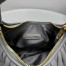 Miu Miu Wander Hobo Bag in Grey Matelasse Nappa Leather