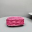 Miu Miu Wander Hobo Bag in Fuchsia Matelasse Nappa Leather