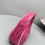 Miu Miu Wander Hobo Bag in Fuchsia Matelasse Nappa Leather