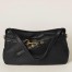 Miu Miu Aventure Medium Shoulder Bag in Black Nappa Leather