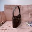 Miu Miu Aventure Small Shoulder Bag in Briarwood Nappa Leather