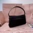 Miu Miu Aventure Small Shoulder Bag in Black Nappa Leather